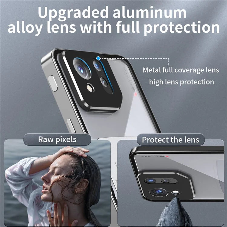 For Asus ROG Phone 8 5G / Phone 8 Pro 5G Case Graphene Heat Dissipation Phone Shell with Metal Lens Cover