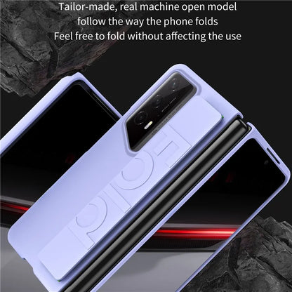 For Honor Magic V2 RSR Porsche Design Case Wristband Rubberized Hard PC Phone Cover