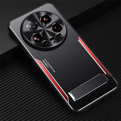 For Xiaomi 14 Ultra Case Kickstand Aluminum Alloy + TPU Hybrid Phone Cover Protector