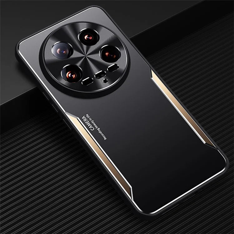 For Xiaomi 14 Ultra Case Aluminium Alloy+TPU Drop-proof Protective Phone Cover