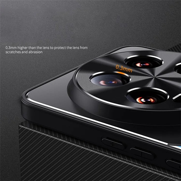 For Xiaomi 14 Ultra Case Aluminium Alloy+TPU Drop-proof Protective Phone Cover