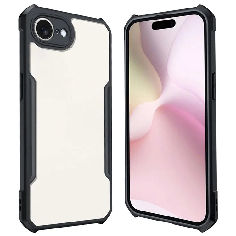 XUNDD For iPhone SE (2024) Phone Case TPU Frame Acrylic Back Cover