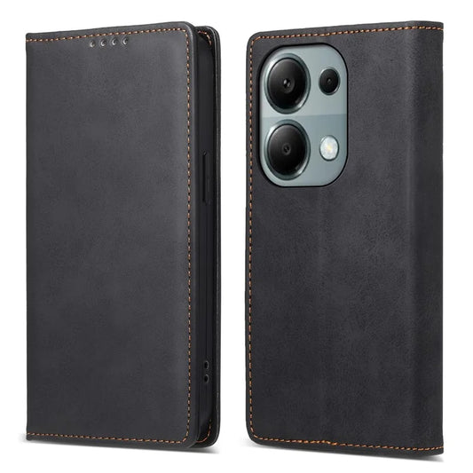 DF-05 For Xiaomi Redmi Note 13 Pro 4G / Poco M6 Pro 4G Case Anti-Drop Leather+TPU Phone Cover