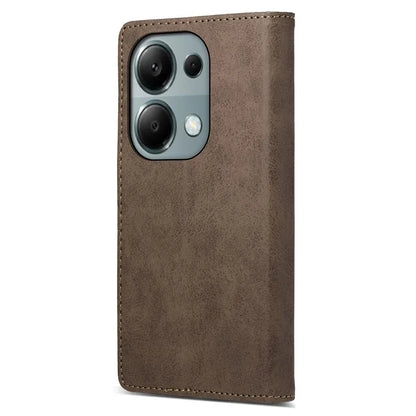 DF-05 For Xiaomi Redmi Note 13 Pro 4G / Poco M6 Pro 4G Case Anti-Drop Leather+TPU Phone Cover