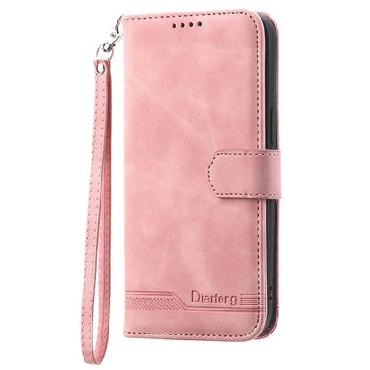 DIERFENG DF-03 For Xiaomi Redmi Note 13 Pro 4G / Poco M6 Pro 4G Wallet Case Leather Stand Phone Cover