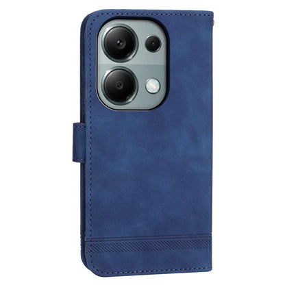 DIERFENG DF-03 For Xiaomi Redmi Note 13 Pro 4G / Poco M6 Pro 4G Wallet Case Leather Stand Phone Cover