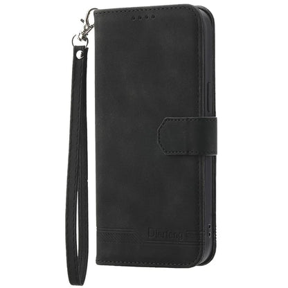 DIERFENG DF-03 For Xiaomi Redmi Note 13 Pro 4G / Poco M6 Pro 4G Wallet Case Leather Stand Phone Cover