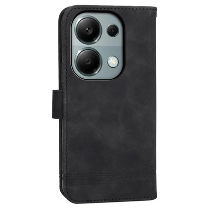 DIERFENG DF-03 For Xiaomi Redmi Note 13 Pro 4G / Poco M6 Pro 4G Wallet Case Leather Stand Phone Cover