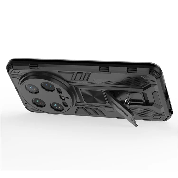 For Xiaomi 14 Ultra Cell Phone Case PC + TPU Scratch-proof Shell with Kickstand