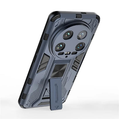 For Xiaomi 14 Ultra Cell Phone Case PC + TPU Scratch-proof Shell with Kickstand