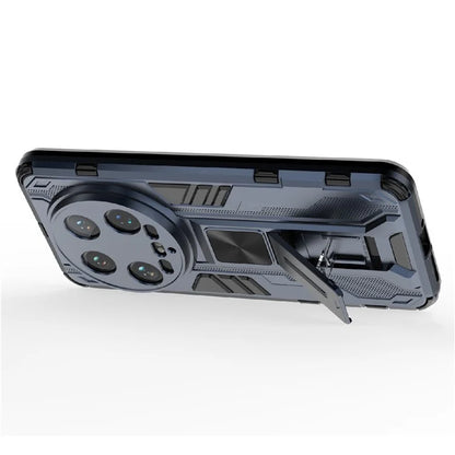 For Xiaomi 14 Ultra Cell Phone Case PC + TPU Scratch-proof Shell with Kickstand