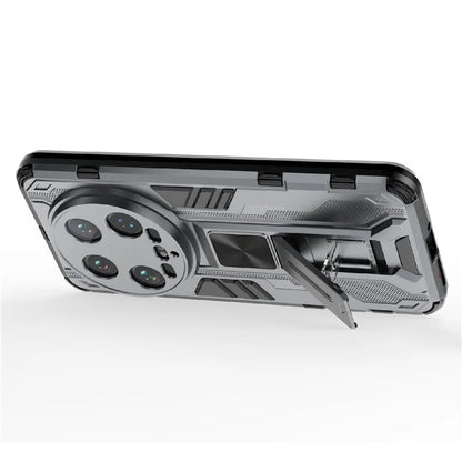 For Xiaomi 14 Ultra Cell Phone Case PC + TPU Scratch-proof Shell with Kickstand