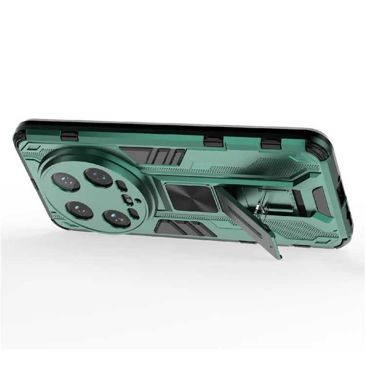 For Xiaomi 14 Ultra Cell Phone Case PC + TPU Scratch-proof Shell with Kickstand