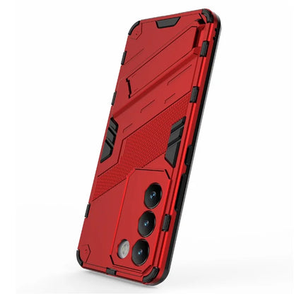 For vivo Y200e 5G Case PC+TPU Drop-Proof Shell Kickstand Phone Cover