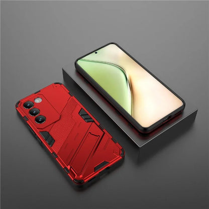 For vivo Y200e 5G Case PC+TPU Drop-Proof Shell Kickstand Phone Cover