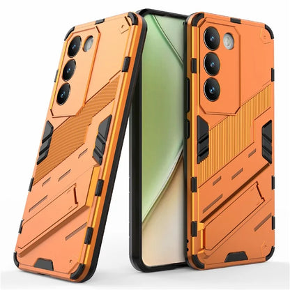 For vivo Y200e 5G Case PC+TPU Drop-Proof Shell Kickstand Phone Cover