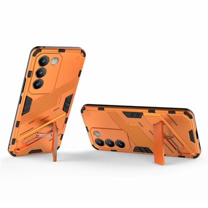 For vivo Y200e 5G Case PC+TPU Drop-Proof Shell Kickstand Phone Cover