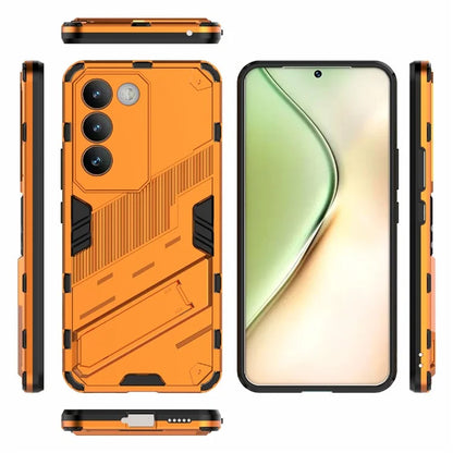 For vivo Y200e 5G Case PC+TPU Drop-Proof Shell Kickstand Phone Cover