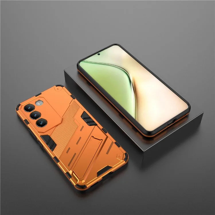For vivo Y200e 5G Case PC+TPU Drop-Proof Shell Kickstand Phone Cover