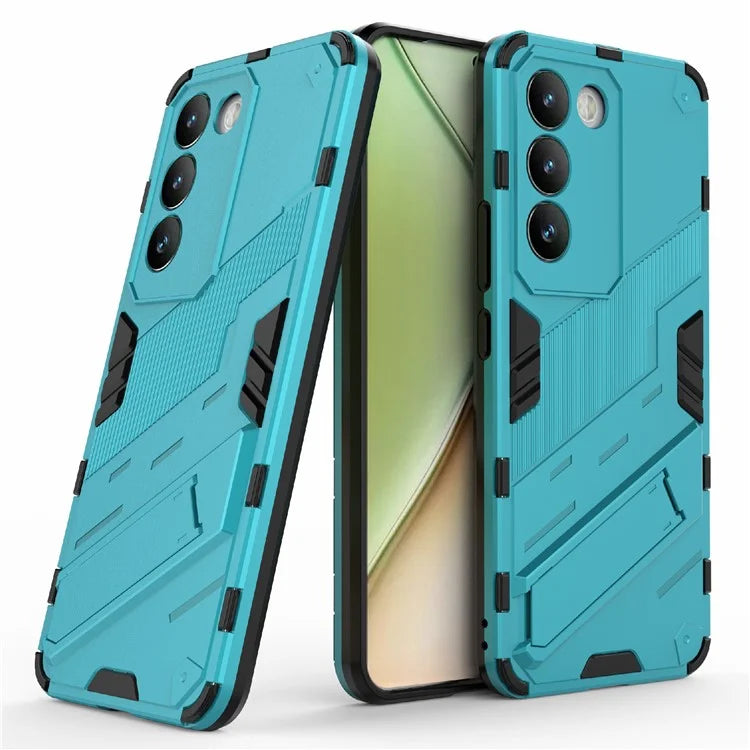 For vivo Y200e 5G Case PC+TPU Drop-Proof Shell Kickstand Phone Cover