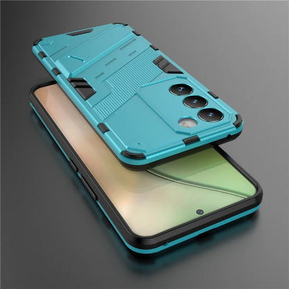 For vivo Y200e 5G Case PC+TPU Drop-Proof Shell Kickstand Phone Cover