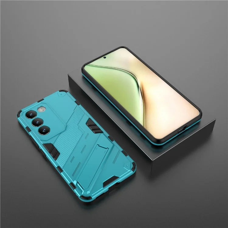 For vivo Y200e 5G Case PC+TPU Drop-Proof Shell Kickstand Phone Cover