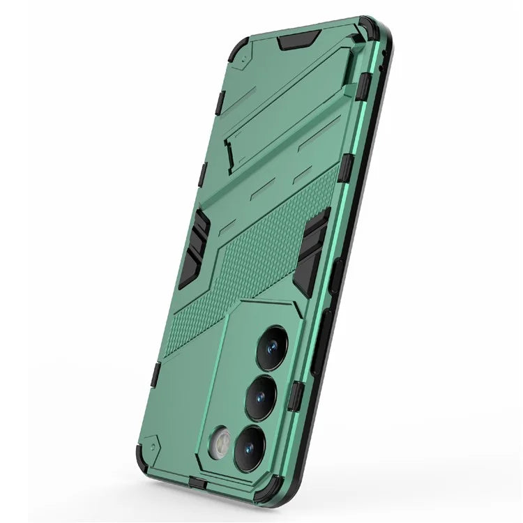 For vivo Y200e 5G Case PC+TPU Drop-Proof Shell Kickstand Phone Cover