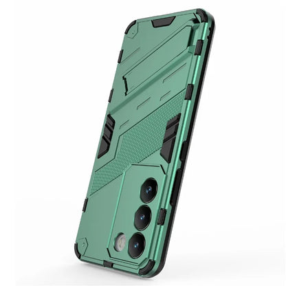 For vivo Y200e 5G Case PC+TPU Drop-Proof Shell Kickstand Phone Cover