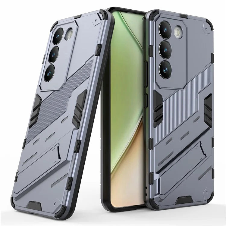 For vivo Y200e 5G Case PC+TPU Drop-Proof Shell Kickstand Phone Cover