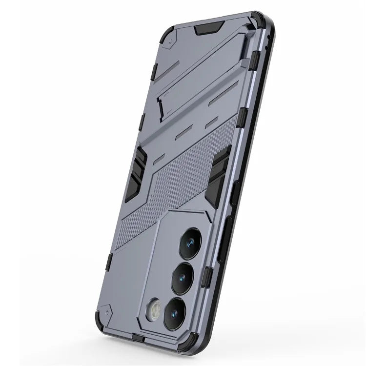 For vivo Y200e 5G Case PC+TPU Drop-Proof Shell Kickstand Phone Cover