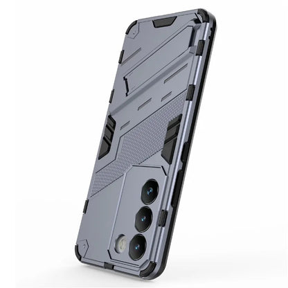 For vivo Y200e 5G Case PC+TPU Drop-Proof Shell Kickstand Phone Cover