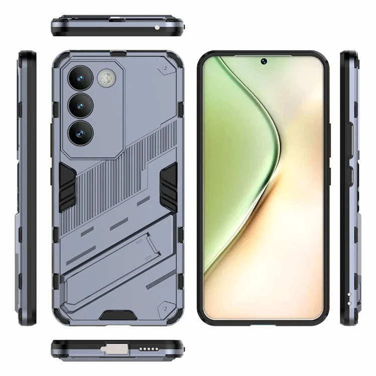 For vivo Y200e 5G Case PC+TPU Drop-Proof Shell Kickstand Phone Cover