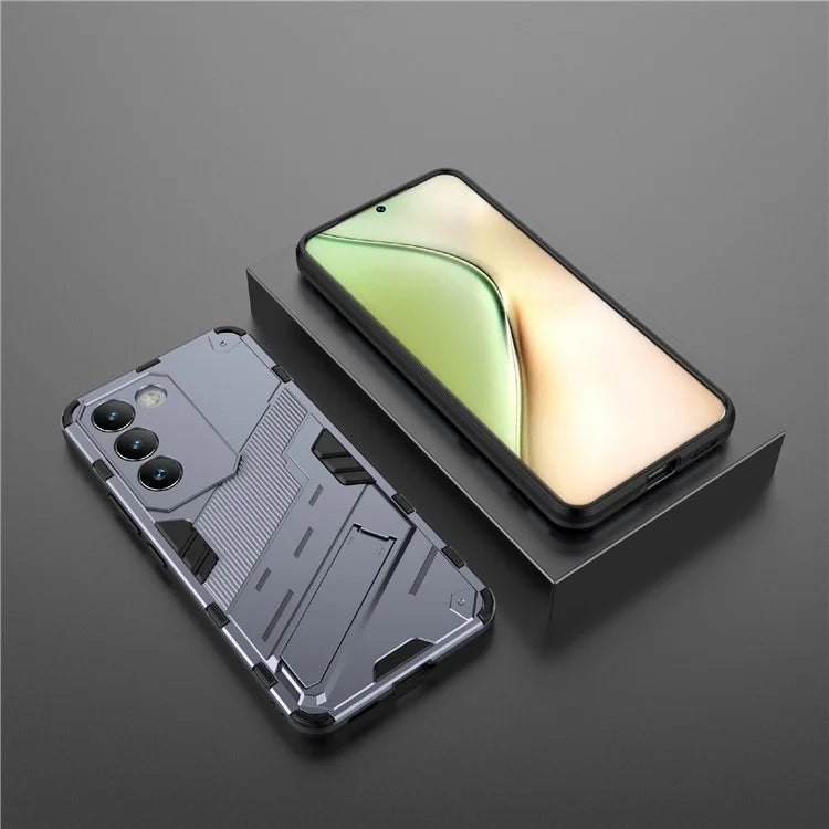 For vivo Y200e 5G Case PC+TPU Drop-Proof Shell Kickstand Phone Cover