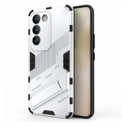 For vivo Y200e 5G Case PC+TPU Drop-Proof Shell Kickstand Phone Cover