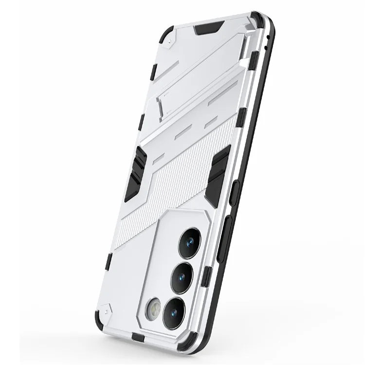 For vivo Y200e 5G Case PC+TPU Drop-Proof Shell Kickstand Phone Cover
