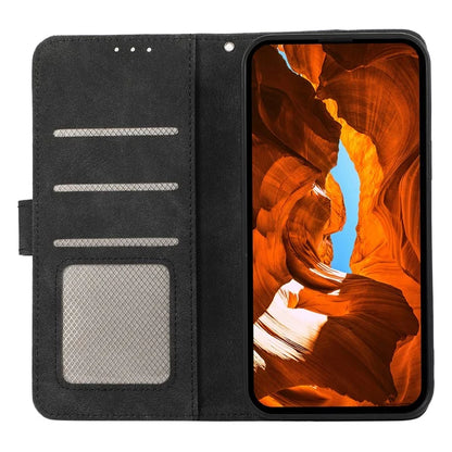 ABEEL For Samsung Galaxy S23+ Case Splicing Color Stand Wallet Flip Leather Phone Cover