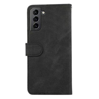ABEEL For Samsung Galaxy S21 5G / S21 4G Wallet Case Color Matching RFID Blocking Leather Phone Cover
