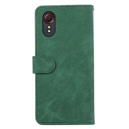 ABEEL For Samsung Galaxy Xcover 5 Case Leather Wallet Phone Cover RFID Blocking