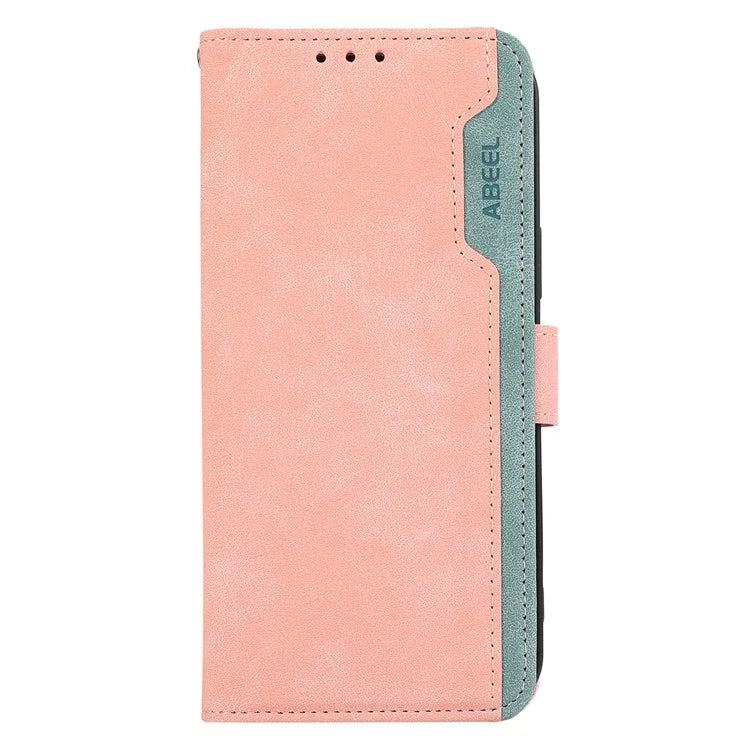 ABEEL For Samsung Galaxy S22 Ultra 5G Magnetic Phone Case Stand RFID Blocking Cover