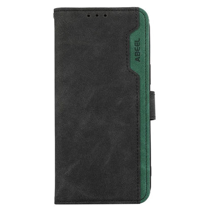 ABEEL For Samsung Galaxy S22 Ultra 5G Magnetic Phone Case Stand RFID Blocking Cover