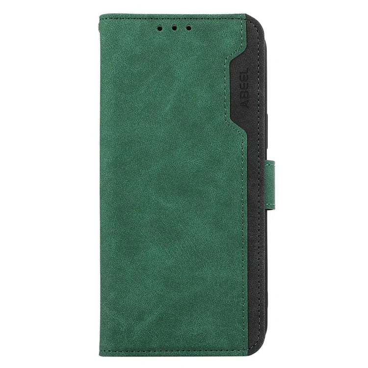 ABEEL For Samsung Galaxy S22 Ultra 5G Magnetic Phone Case Stand RFID Blocking Cover
