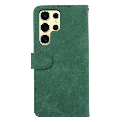 ABEEL For Samsung Galaxy S22 Ultra 5G Magnetic Phone Case Stand RFID Blocking Cover