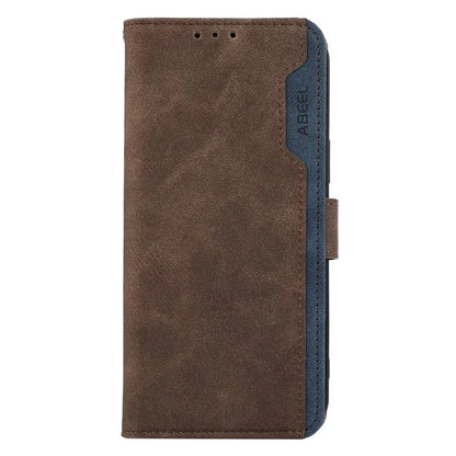 ABEEL For Samsung Galaxy S22 Ultra 5G Magnetic Phone Case Stand RFID Blocking Cover