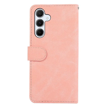 ABEEL For Samsung Galaxy A25 5G (Global) (161.0 x 76.5 x 8.3mm) Case Leather Stand RFID Blocking Phone Cover