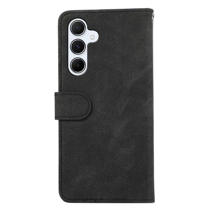 ABEEL For Samsung Galaxy A25 5G (Global) (161.0 x 76.5 x 8.3mm) Case Leather Stand RFID Blocking Phone Cover