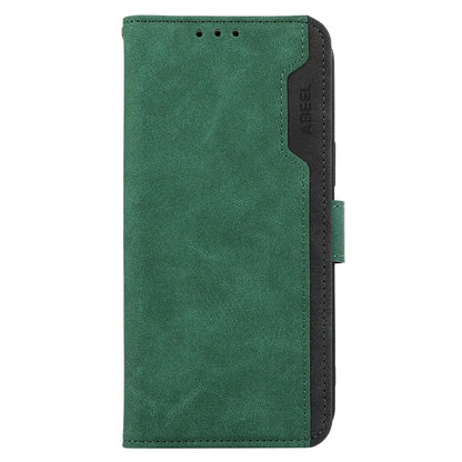 ABEEL For Samsung Galaxy A25 5G (Global) (161.0 x 76.5 x 8.3mm) Case Leather Stand RFID Blocking Phone Cover