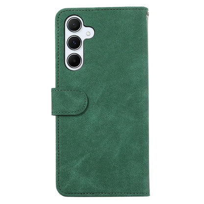 ABEEL For Samsung Galaxy A25 5G (Global) (161.0 x 76.5 x 8.3mm) Case Leather Stand RFID Blocking Phone Cover