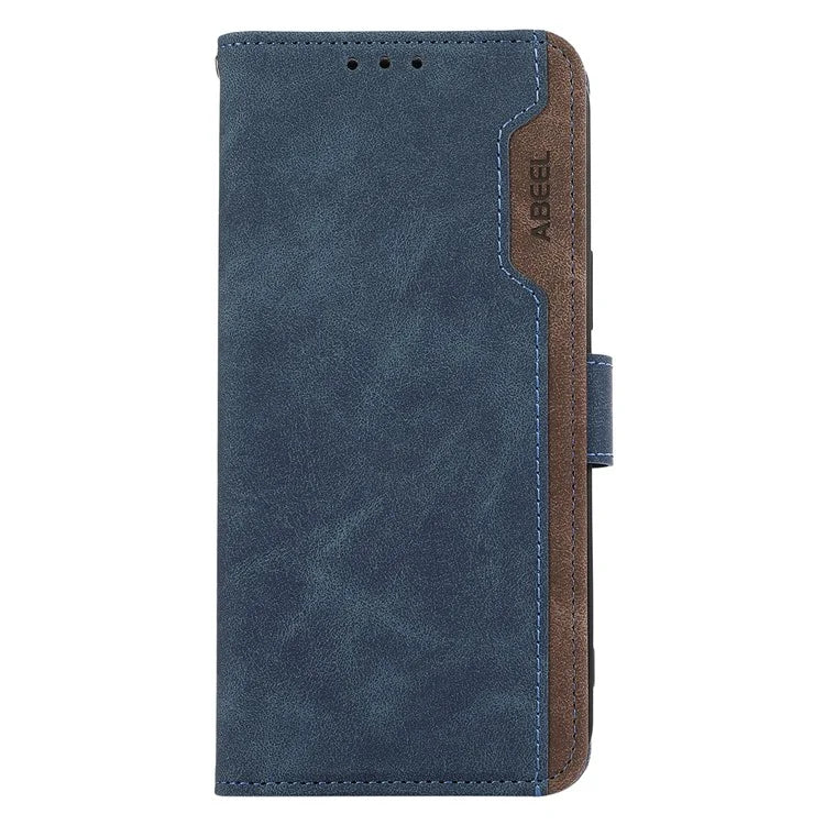 ABEEL For Samsung Galaxy S22+ 5G Leather Case RFID Blocking Wallet Phone Stand Cover