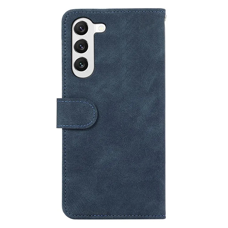 ABEEL For Samsung Galaxy S22+ 5G Leather Case RFID Blocking Wallet Phone Stand Cover