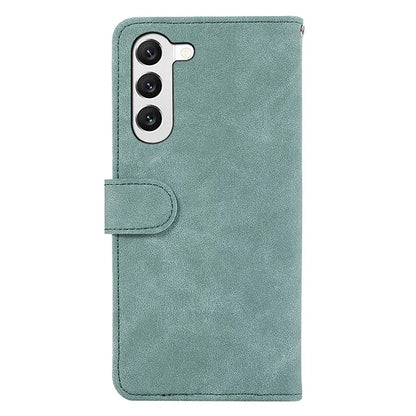 ABEEL For Samsung Galaxy S22+ 5G Leather Case RFID Blocking Wallet Phone Stand Cover